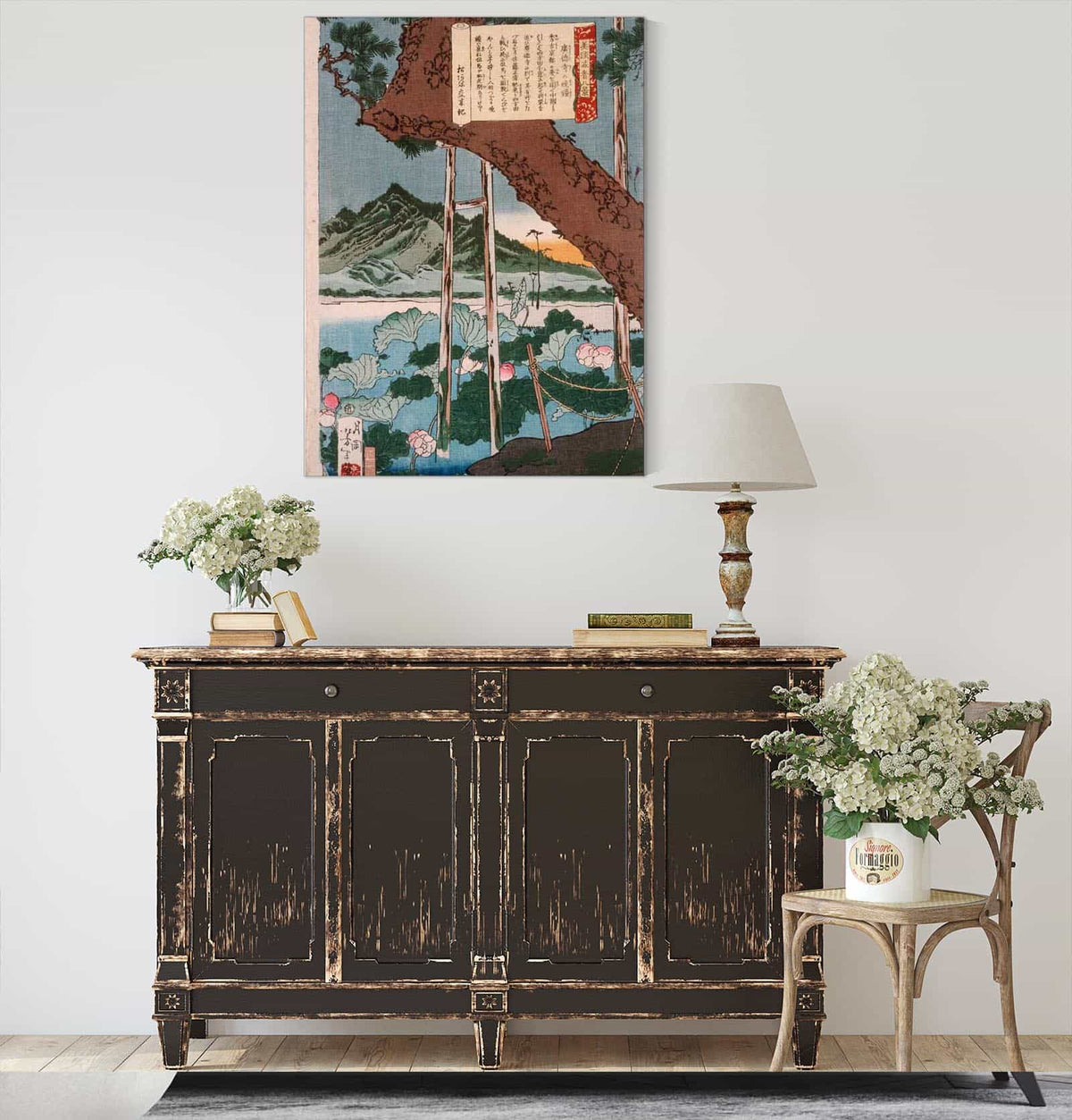 Evening Bell At The Temple Kotokuji by Tsukioka Yoshitoshi