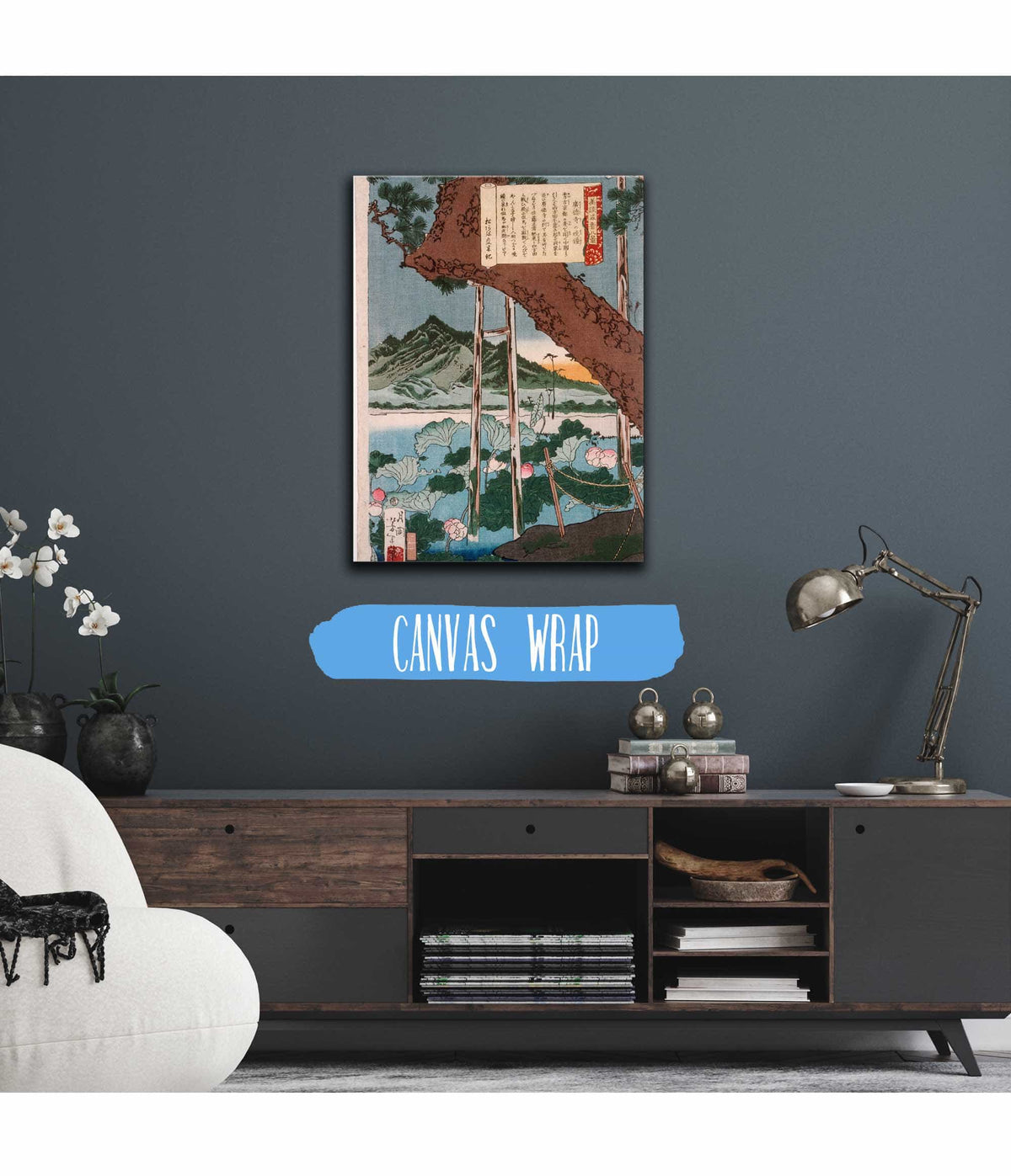 Evening Bell At The Temple Kotokuji by Tsukioka Yoshitoshi