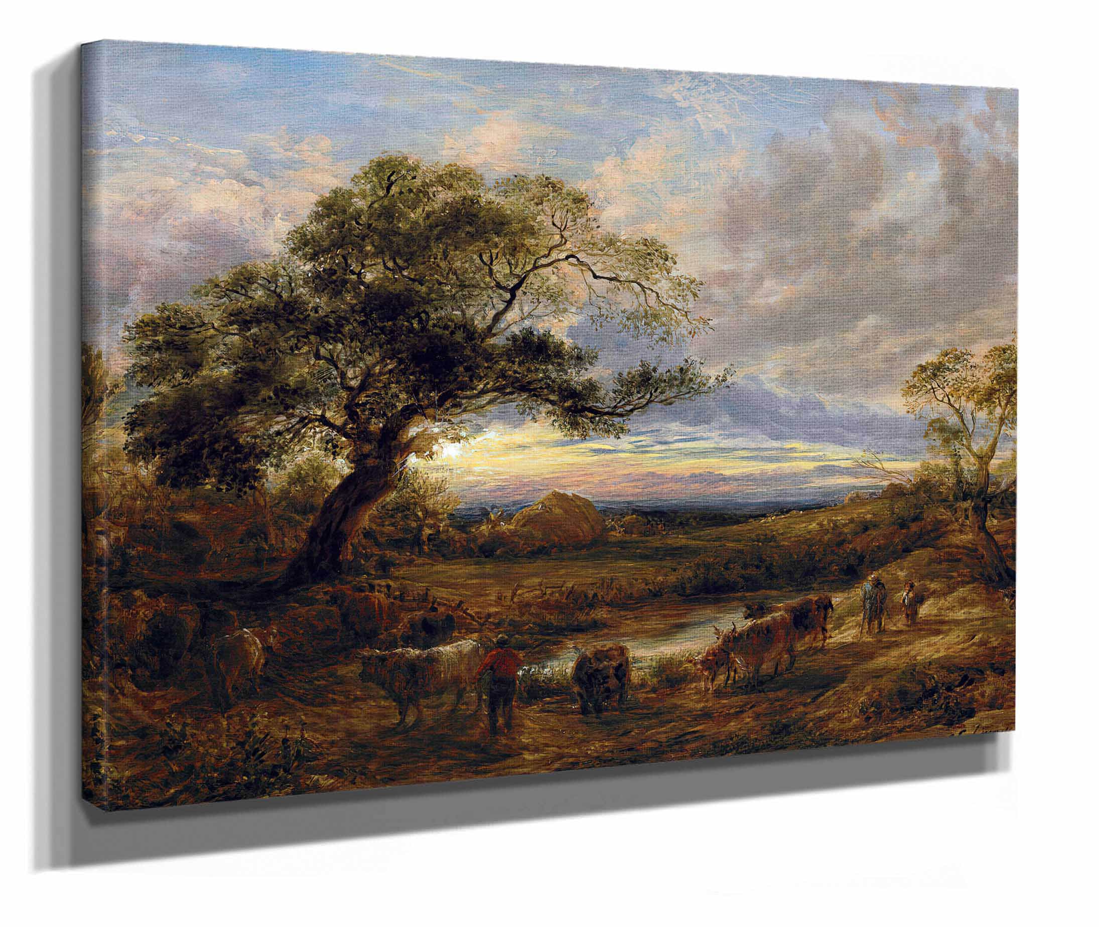 Evening by John Linnell