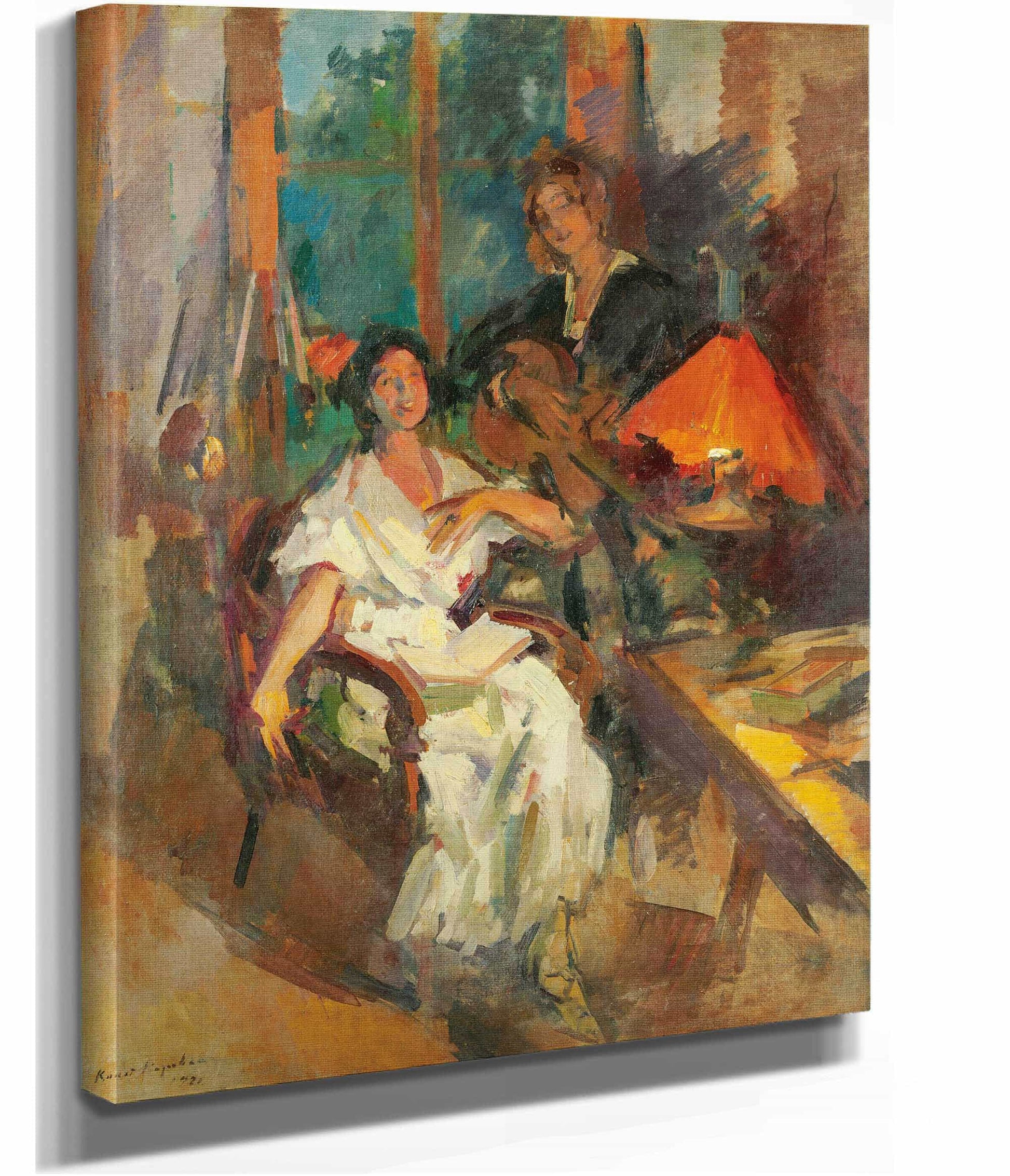 Evening Duet by Konstantin Alexeevich Korovin