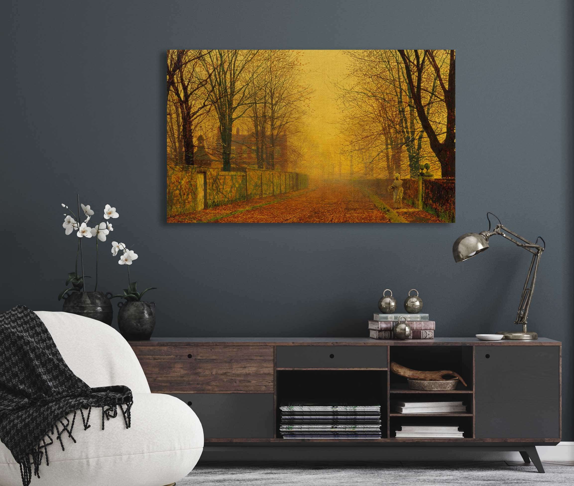 Evening Glow by John Atkinson Grimshaw