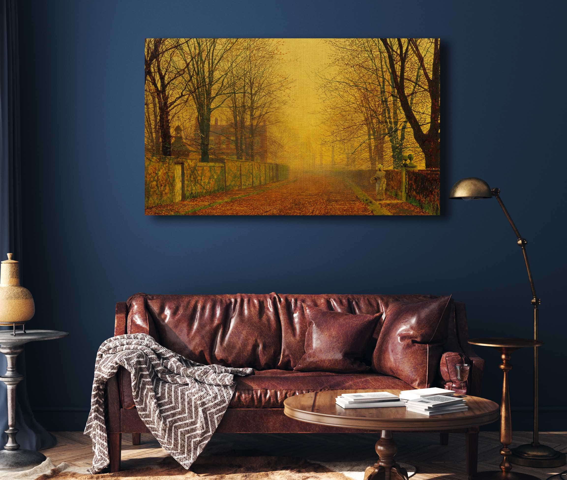 Evening Glow by John Atkinson Grimshaw