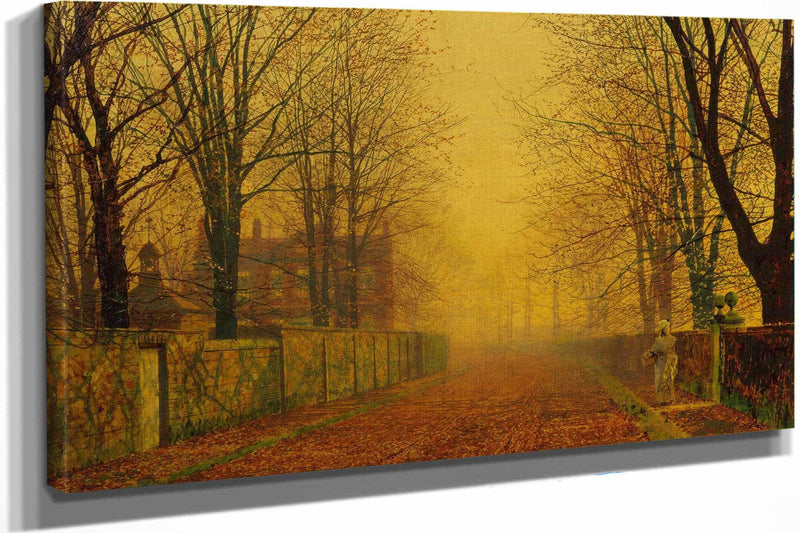 Evening Glow by John Atkinson Grimshaw