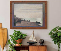 Evening Honfleur by Georges Seurat