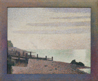 Evening Honfleur by Georges Seurat
