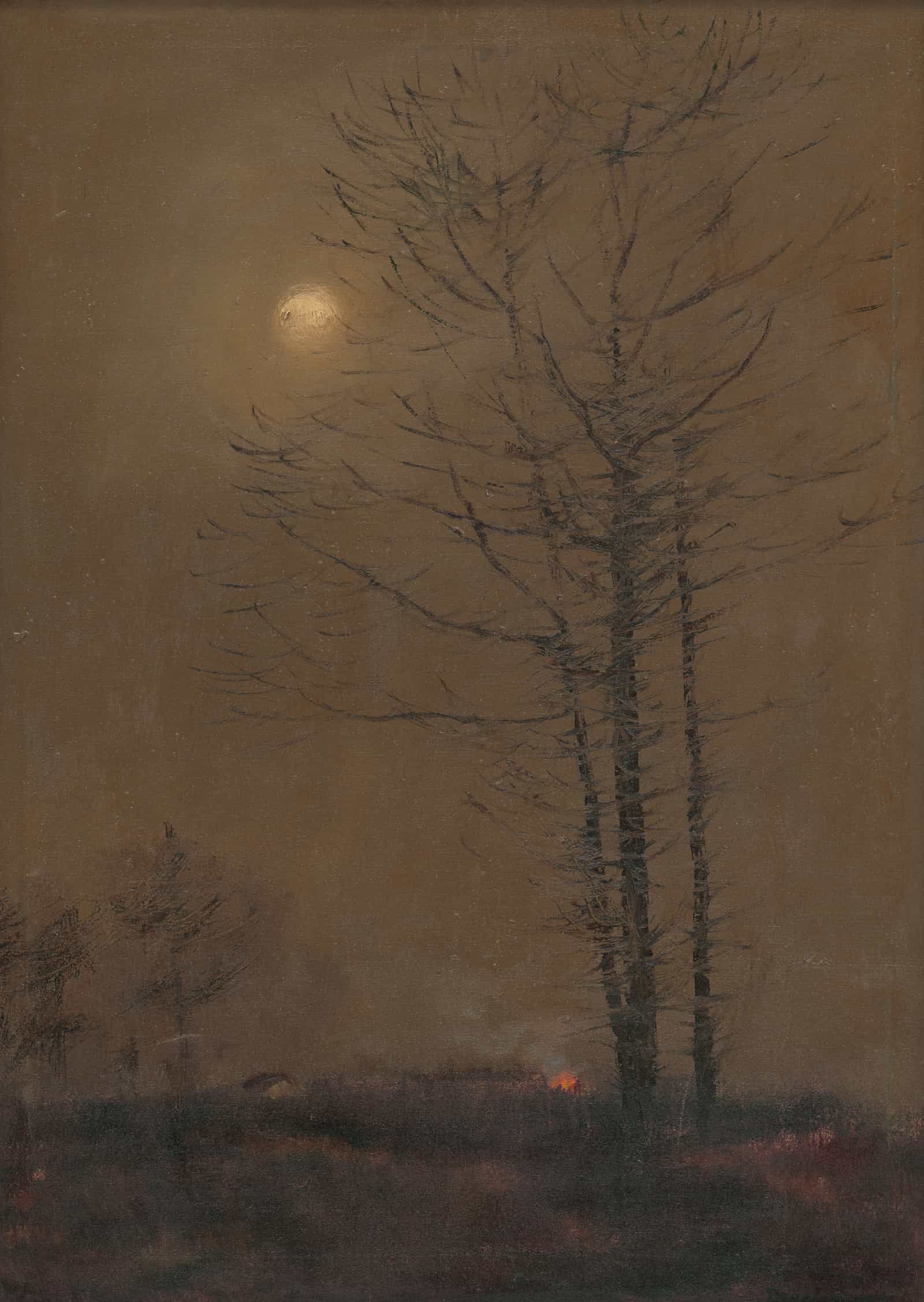 Evening Landscape by Ladislav Mednyanszky