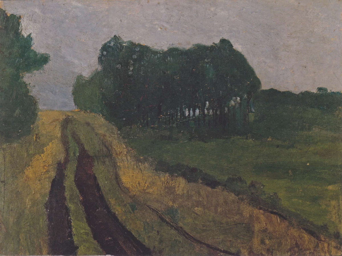 Evening Landscape by Paula Modersohn Becker
