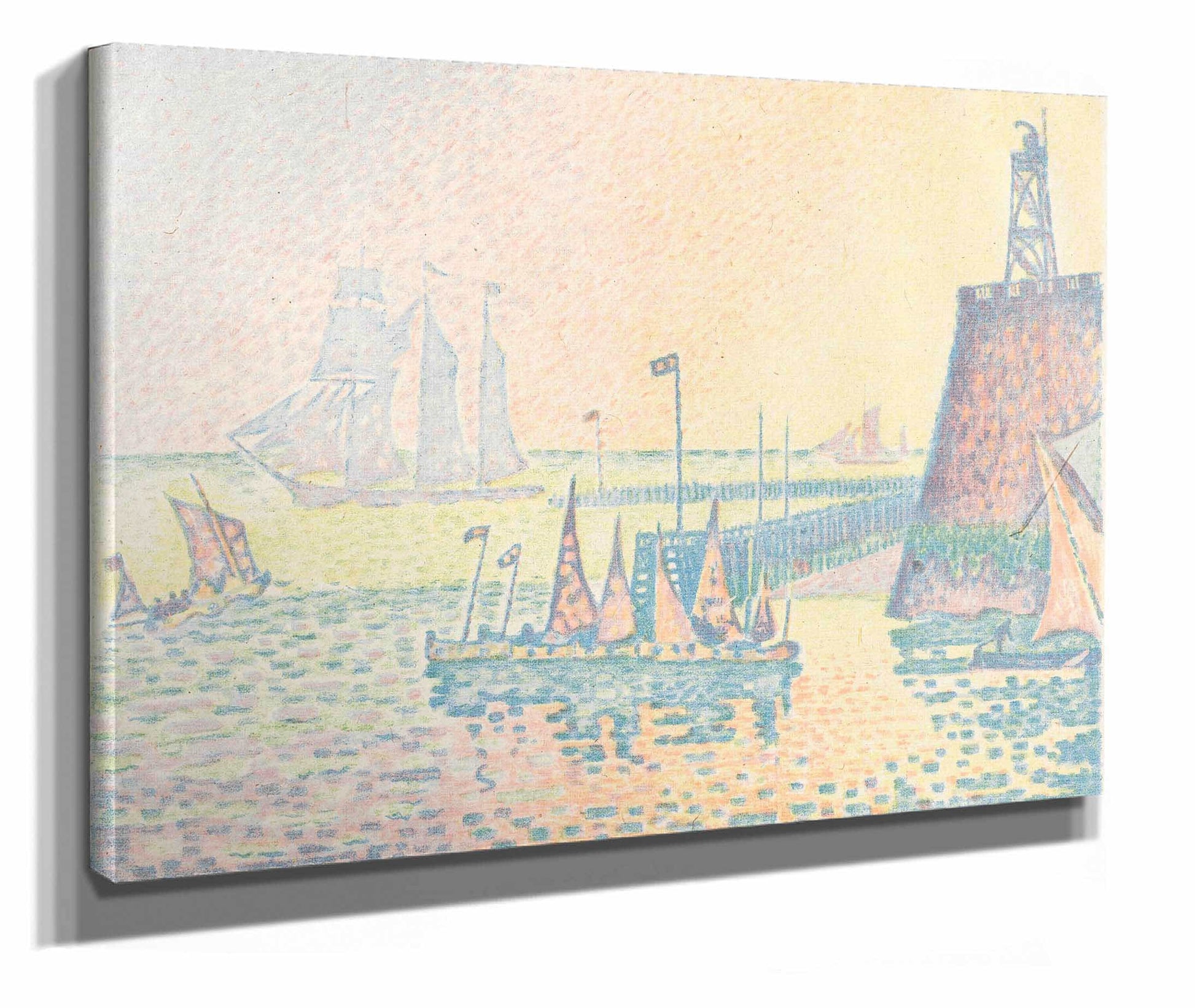 Evening Le Soir by Paul Signac