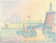 Evening Le Soir by Paul Signac