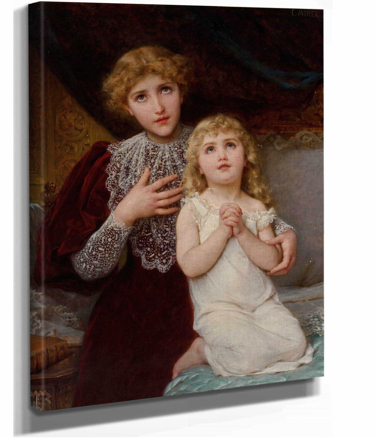 Evening Prayer by Emile Munier