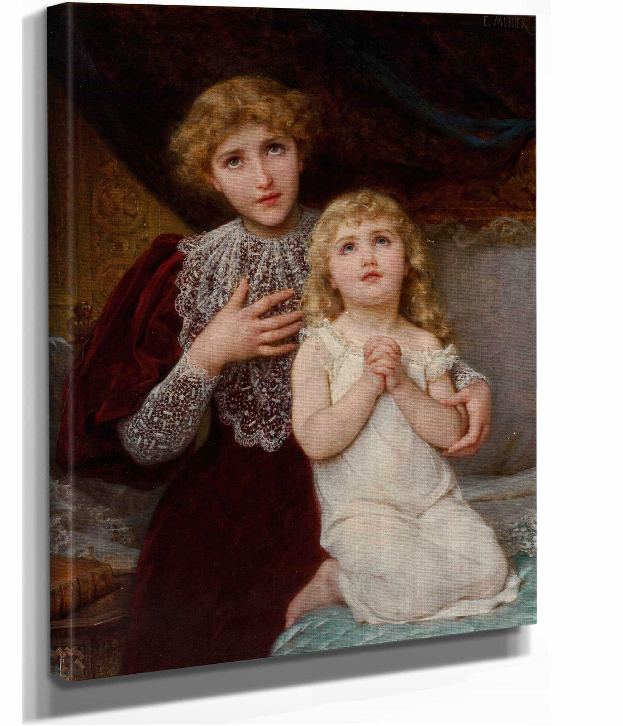 Evening Prayer by Emile Munier