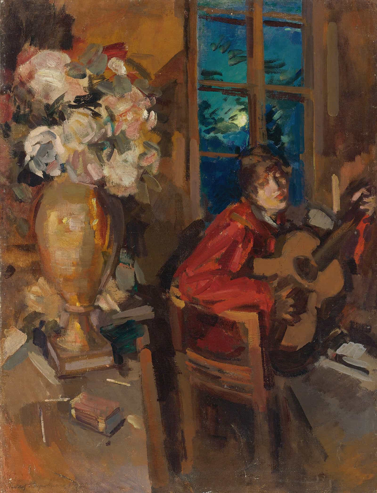 Evening Serenade by Konstantin Alexeevich Korovin