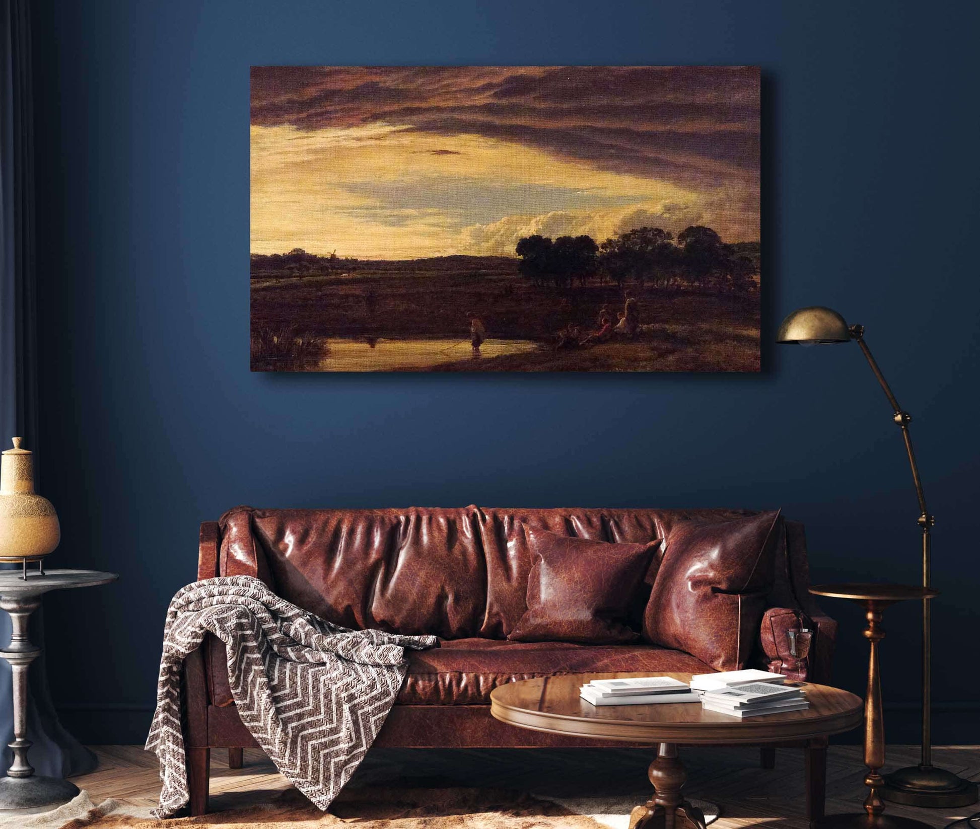 Evening Storm Clearing Off by John Linnell
