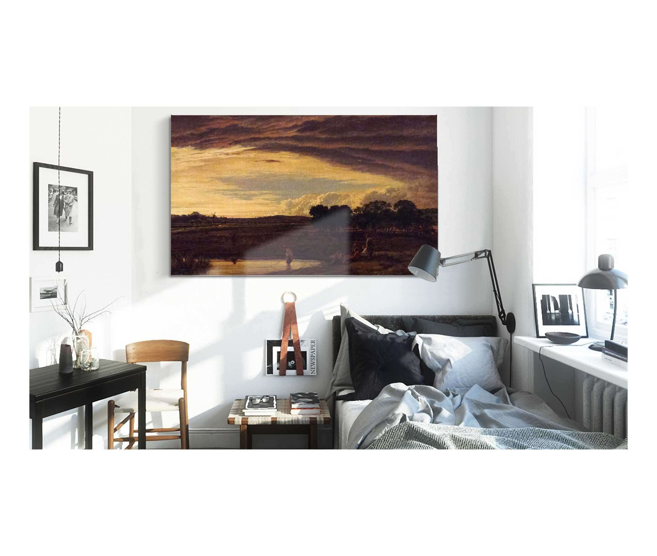 Evening Storm Clearing Off by John Linnell