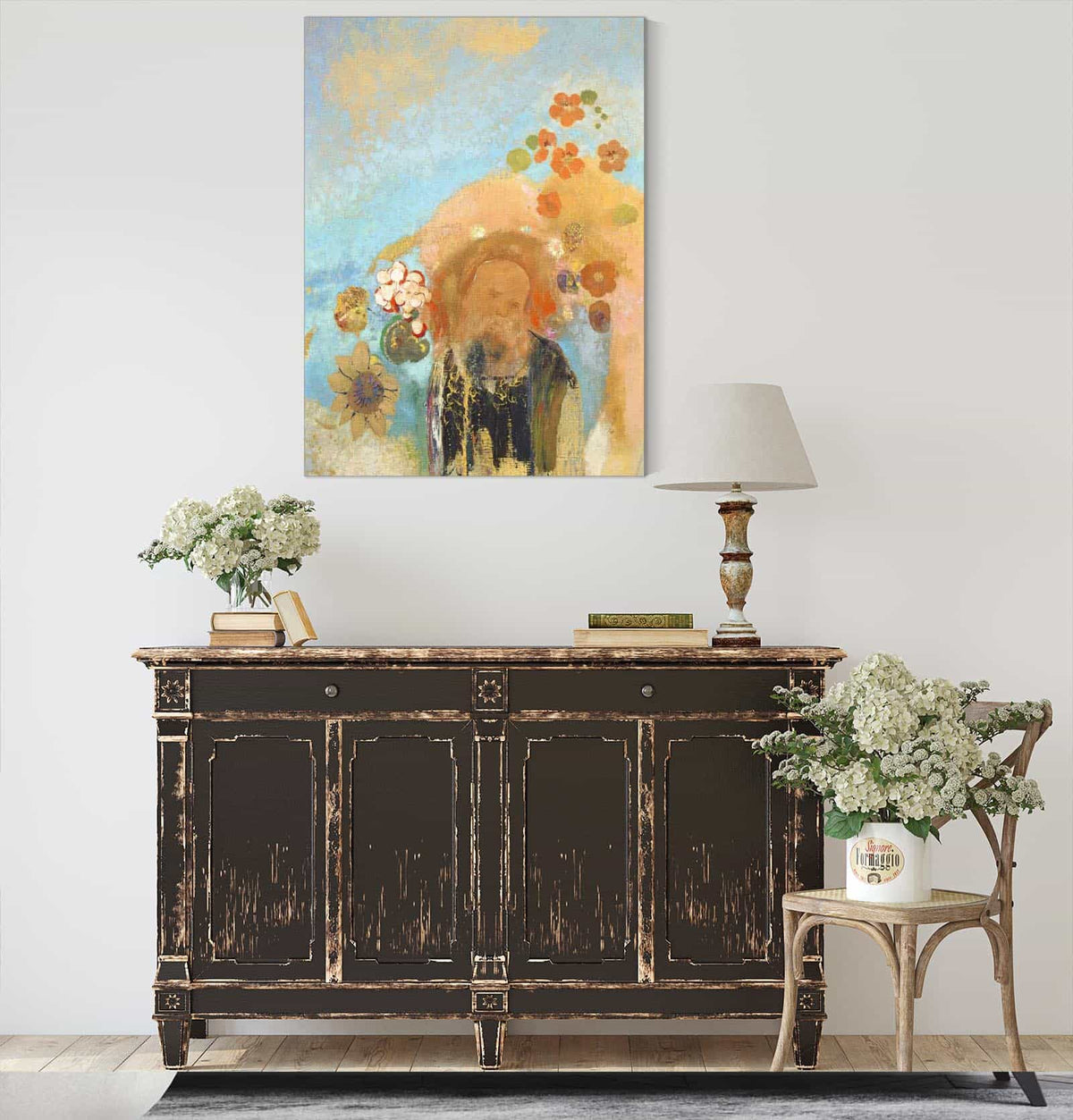 Evocation Of Roussel by Odilon Redon