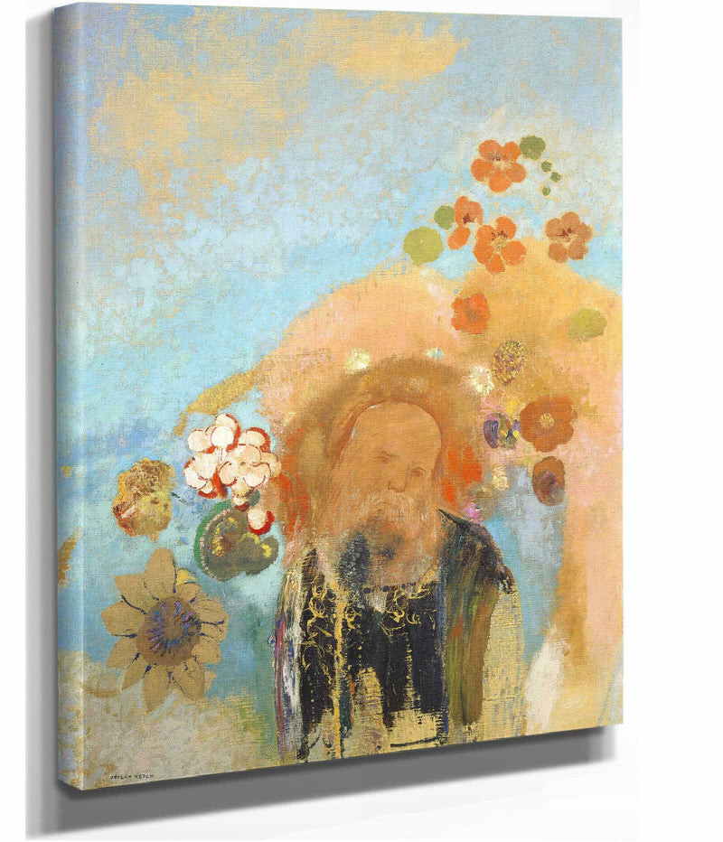 Evocation Of Roussel by Odilon Redon