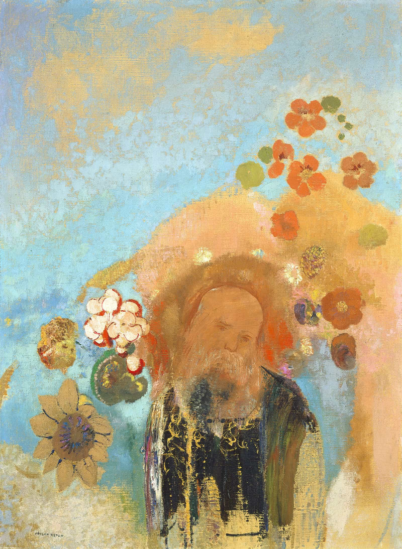 Evocation Of Roussel by Odilon Redon