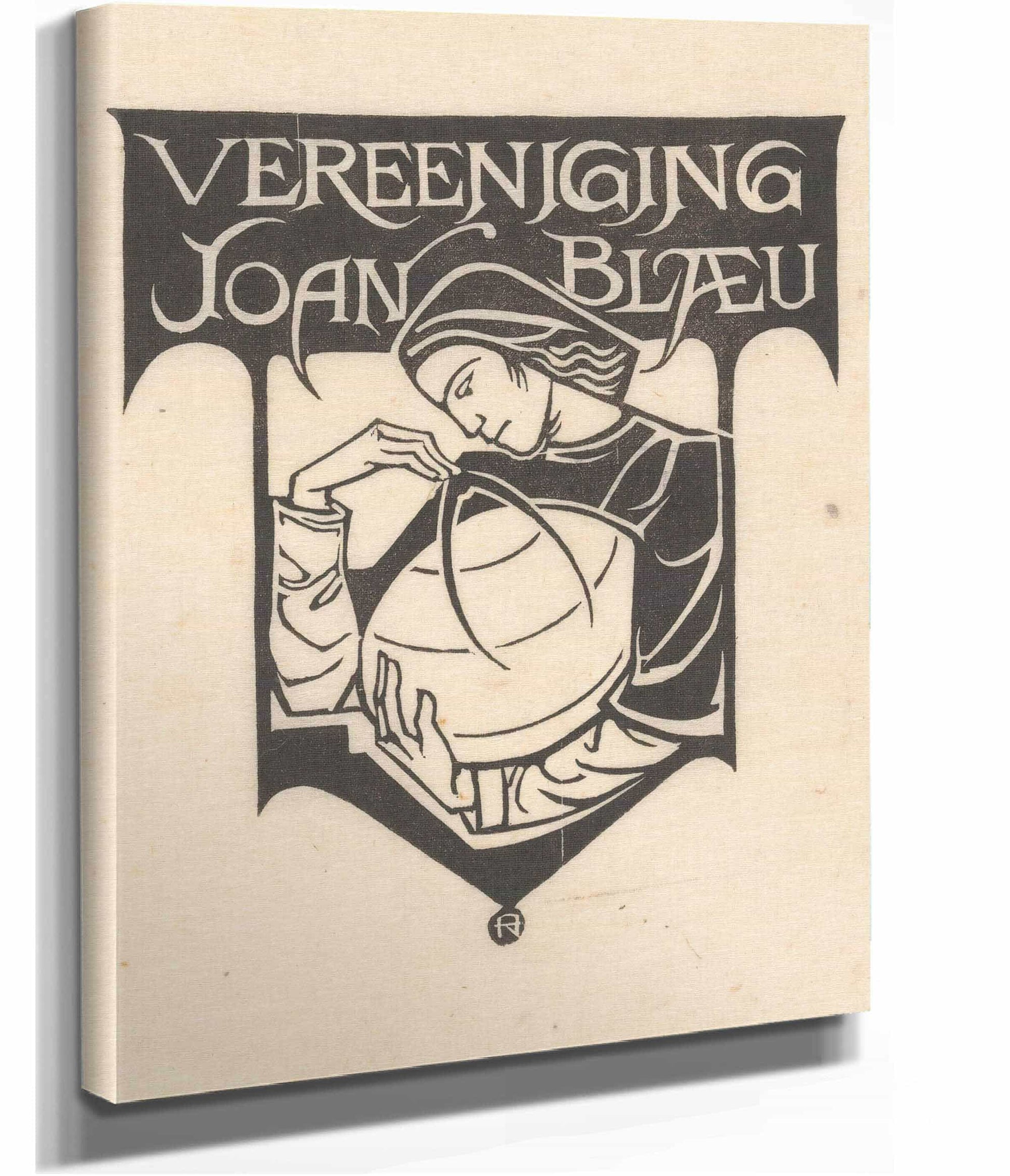 Ex Libris Van De Vereeniging Joan Blaeu by Richard Nicolaus Roland Holst