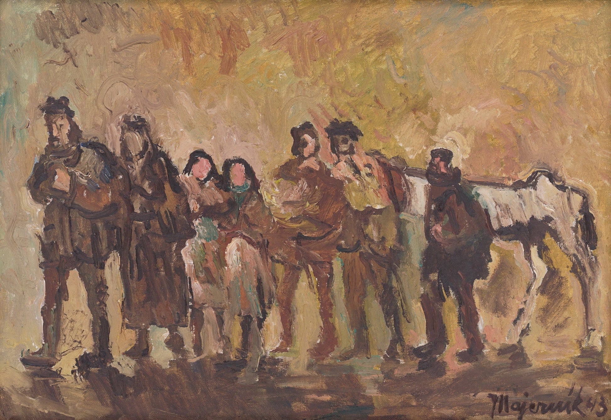 Exiles by Cyprian Majernik