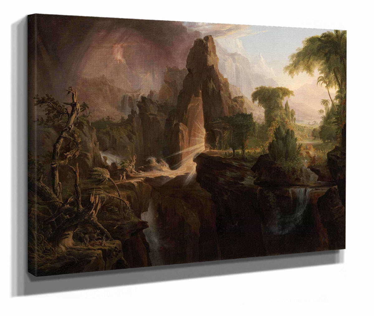 Expulsion From The Garden Of Eden by Thomas Cole