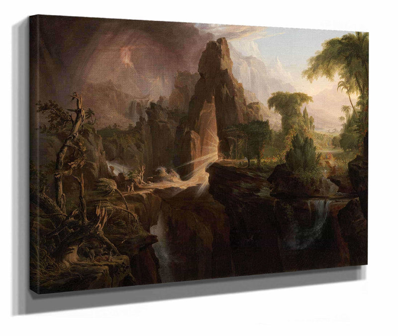 Expulsion From The Garden Of Eden by Thomas Cole