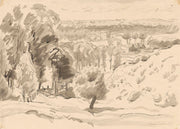 Extensive Landscape Nowe Miasto by Zygmunt Waliszewski