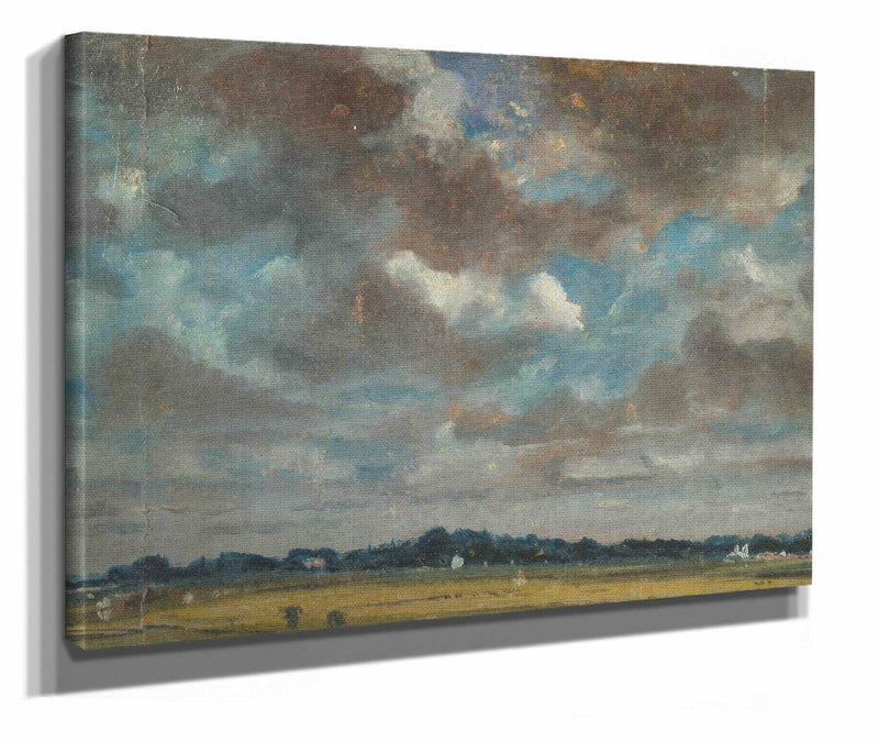 Extensive Landscape With Grey Clouds by John Constable