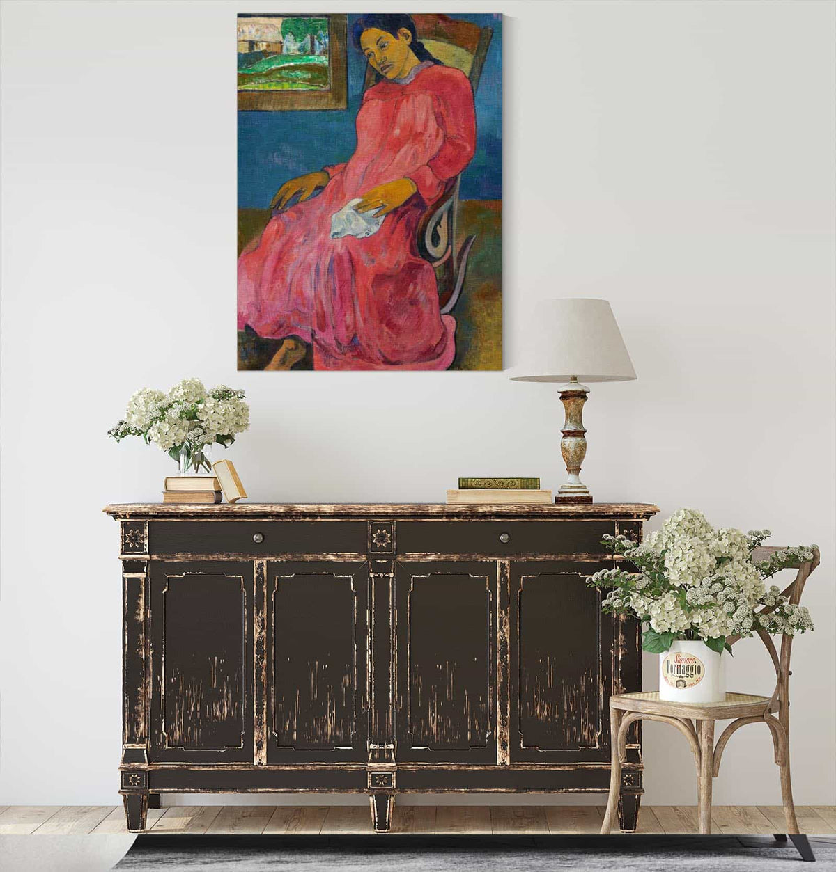 Faaturuma Melancholic by Paul Gauguin