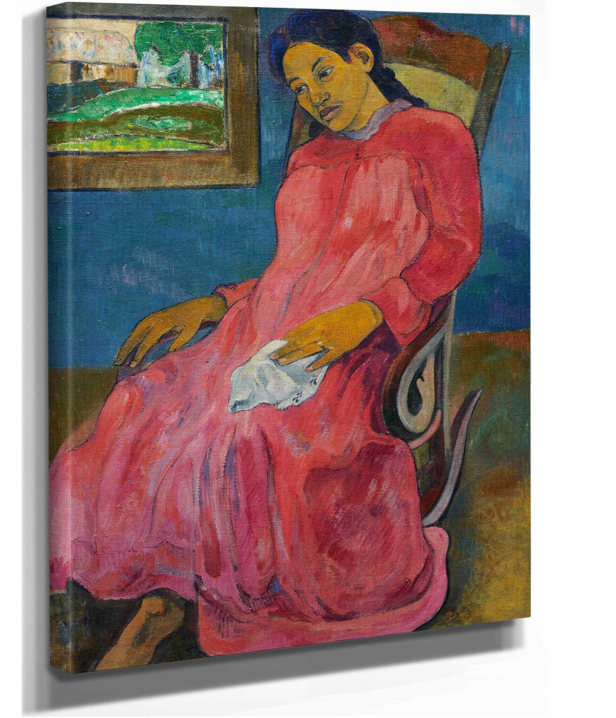 Faaturuma Melancholic by Paul Gauguin