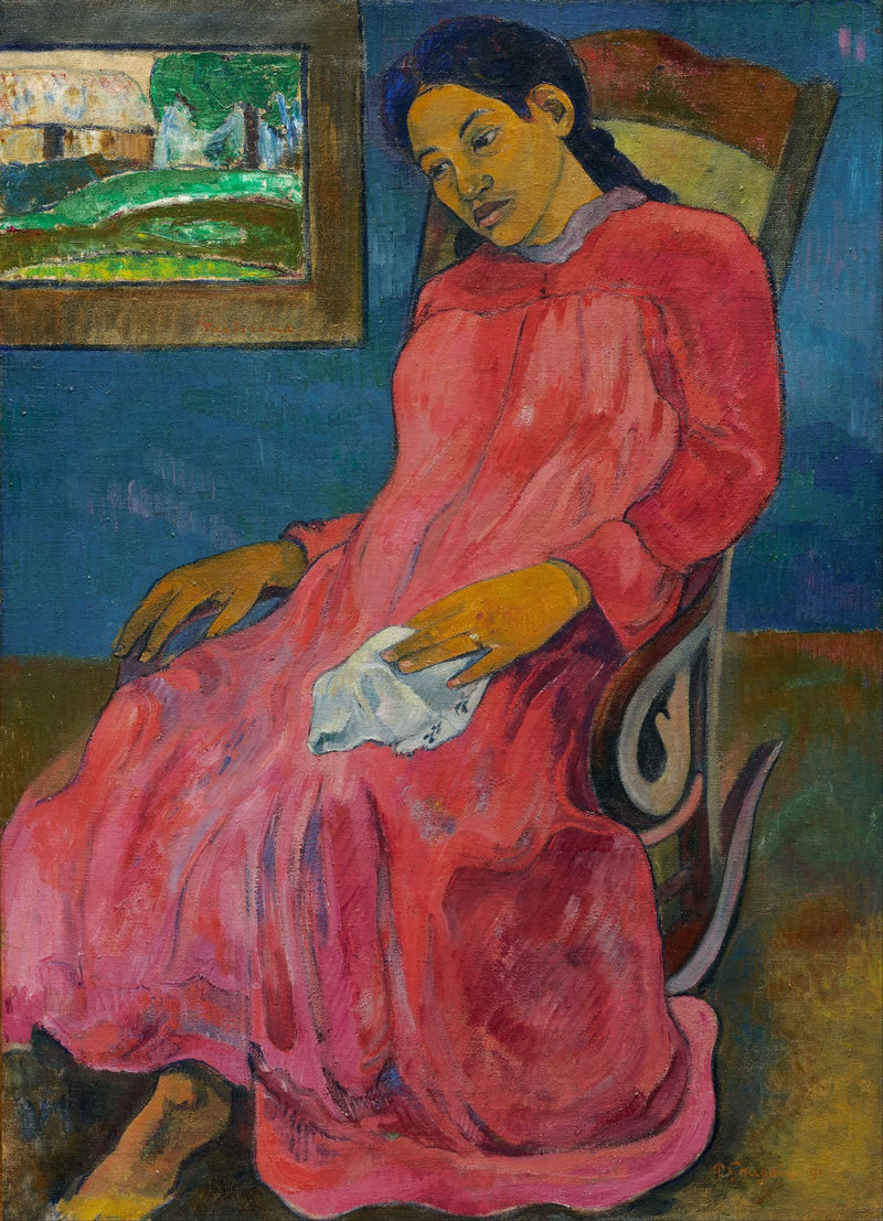 Faaturuma Melancholic by Paul Gauguin