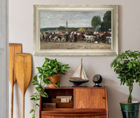 Fair In Brittany by Eugene Boudin