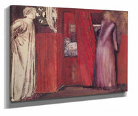 Fair Rosamund And Queen Eleanor by Sir Edward Coley Burne Jones