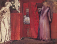 Fair Rosamund And Queen Eleanor by Sir Edward Coley Burne Jones