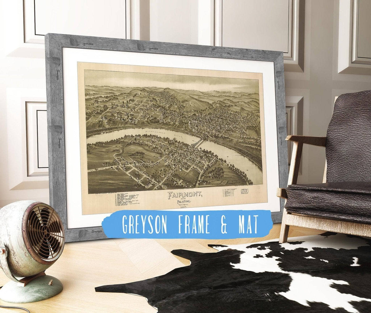 Fairmont And Palatine West Virginia 1897 State of West Virginia