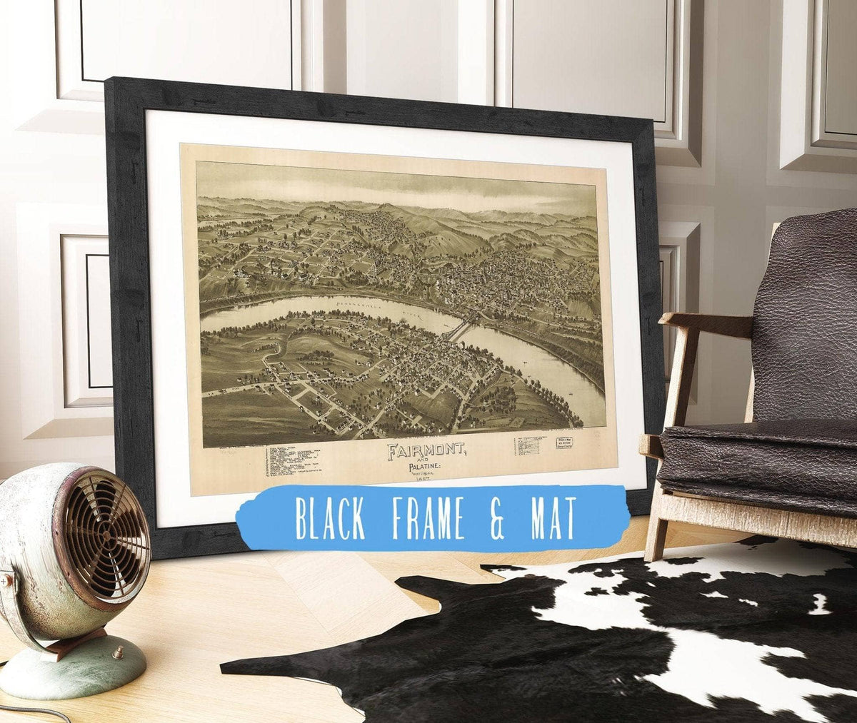 Fairmont And Palatine West Virginia 1897 State of West Virginia