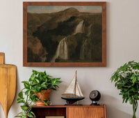 Falls Of Tivoli by Jean Baptiste Camille Corot