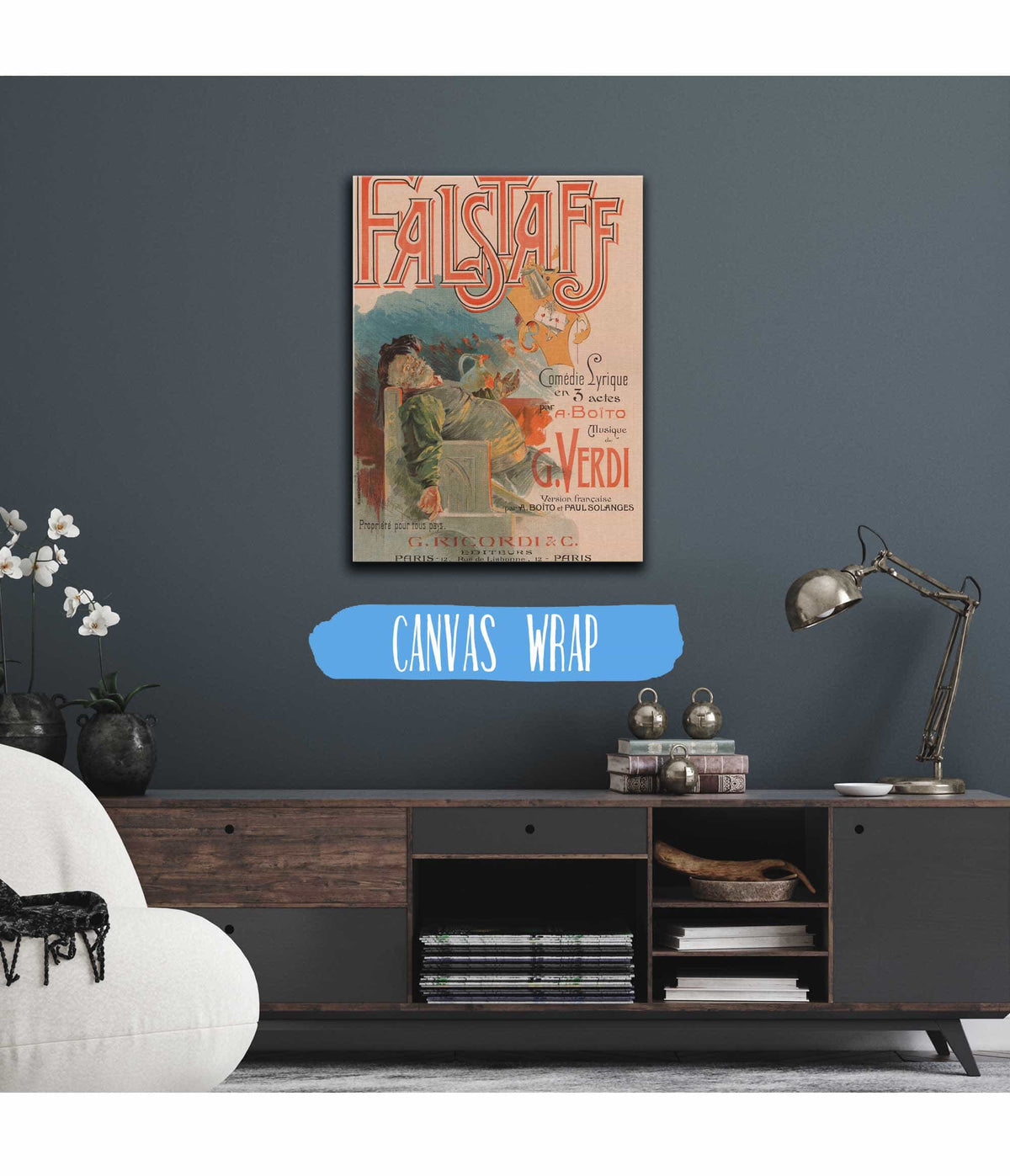 Falstaff by Adolfo Hohenstein