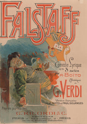 Falstaff by Adolfo Hohenstein