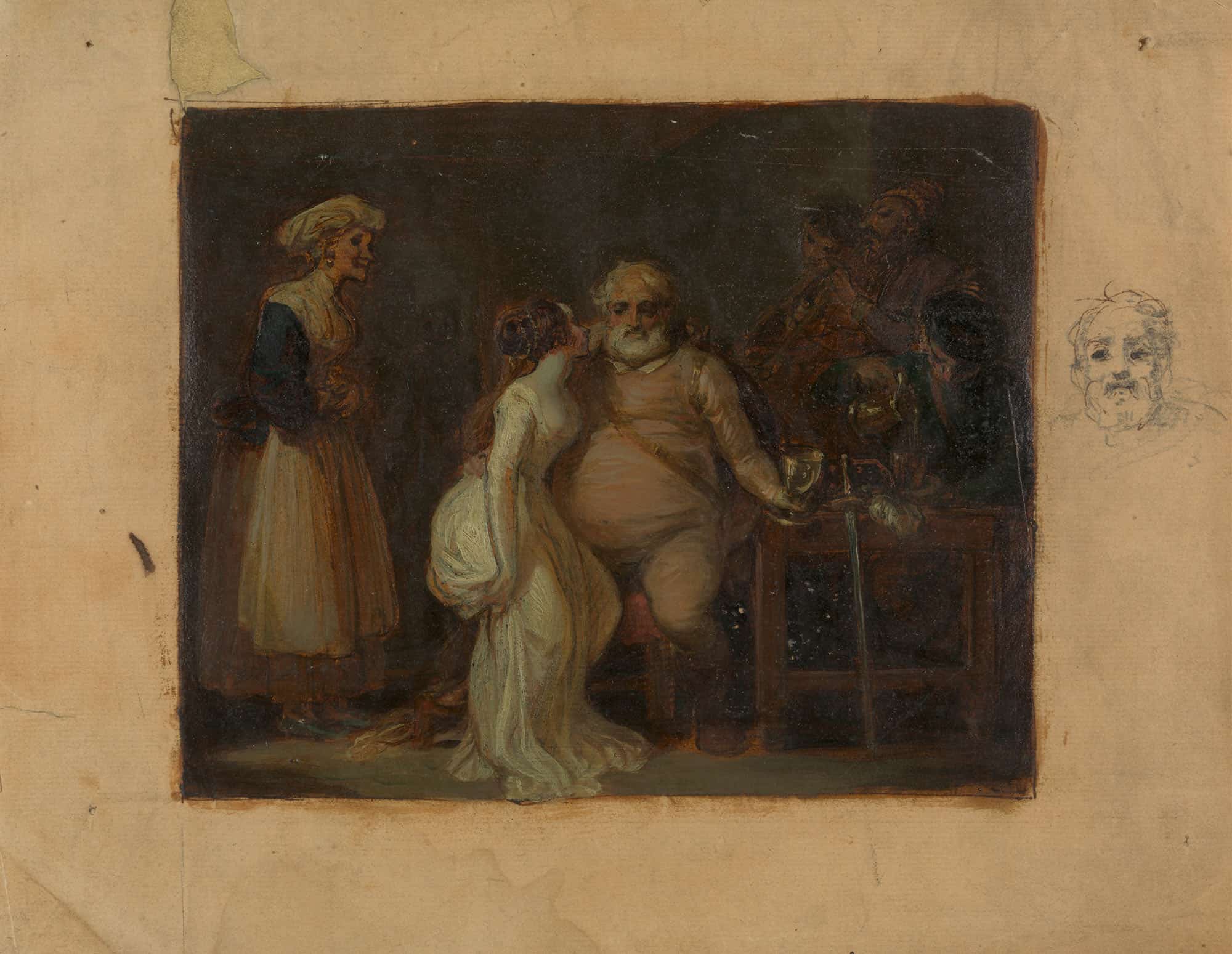 Falstaff In The Boars Head by Robert Smirke
