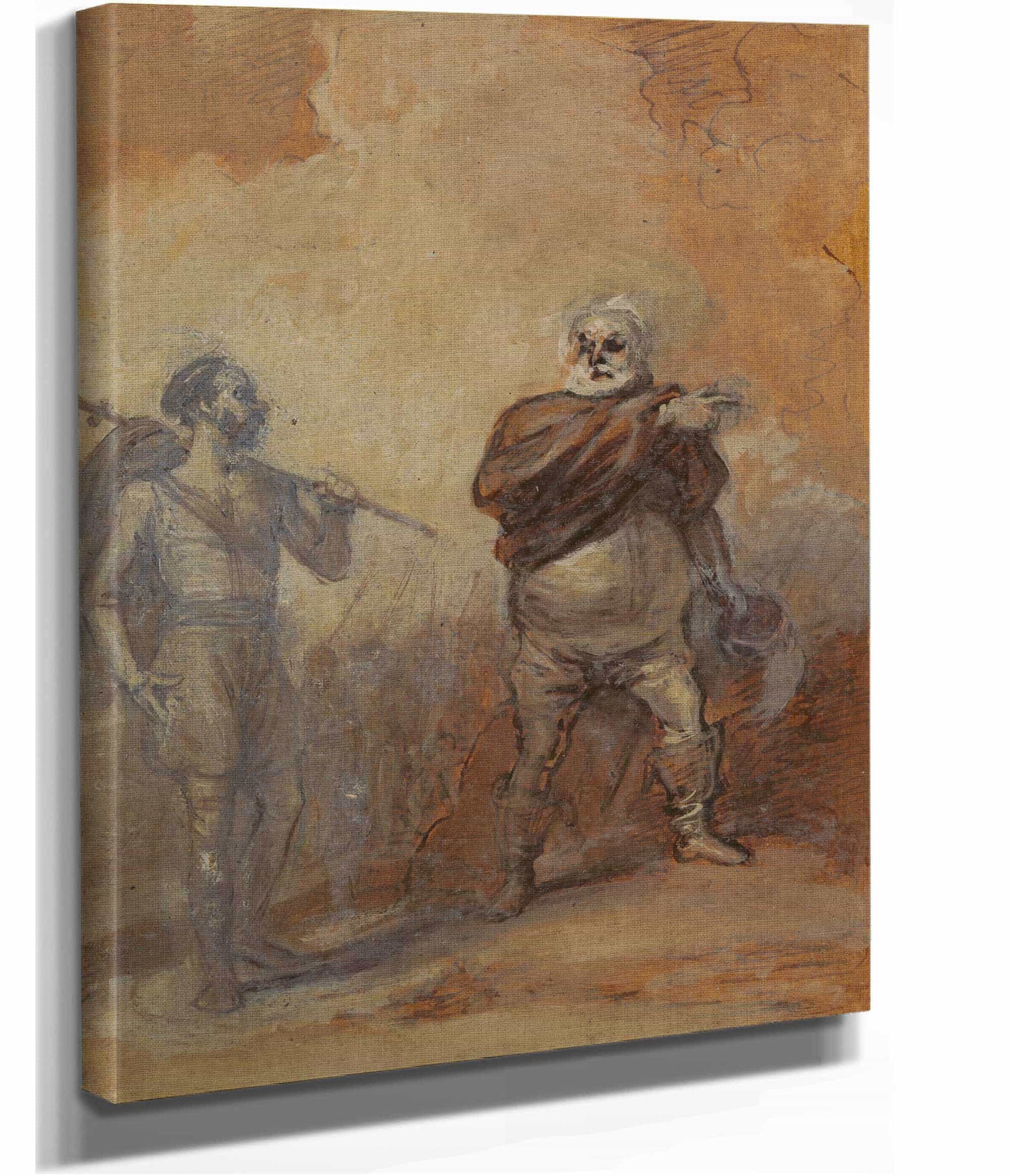 Falstaff Instructing Bardolph by Robert Smirke