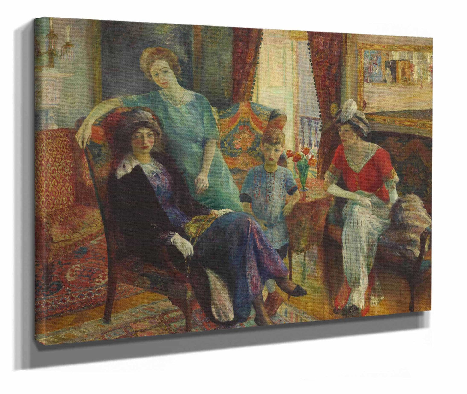 Family Group by William James Glackens