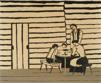 Family Supper Saying Grace by Horace Pippin