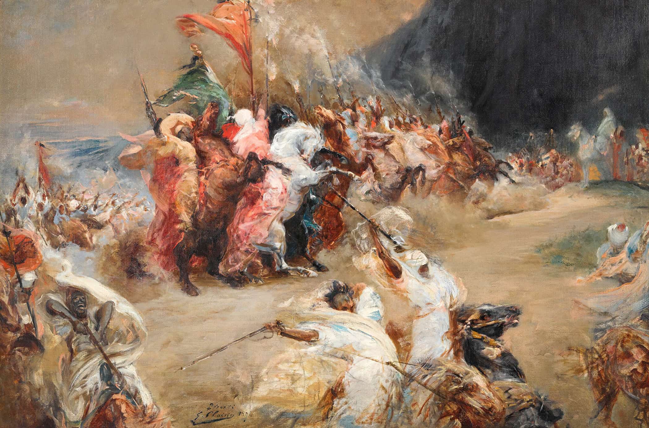 Fantasia by Georges Jules Victor Clairin