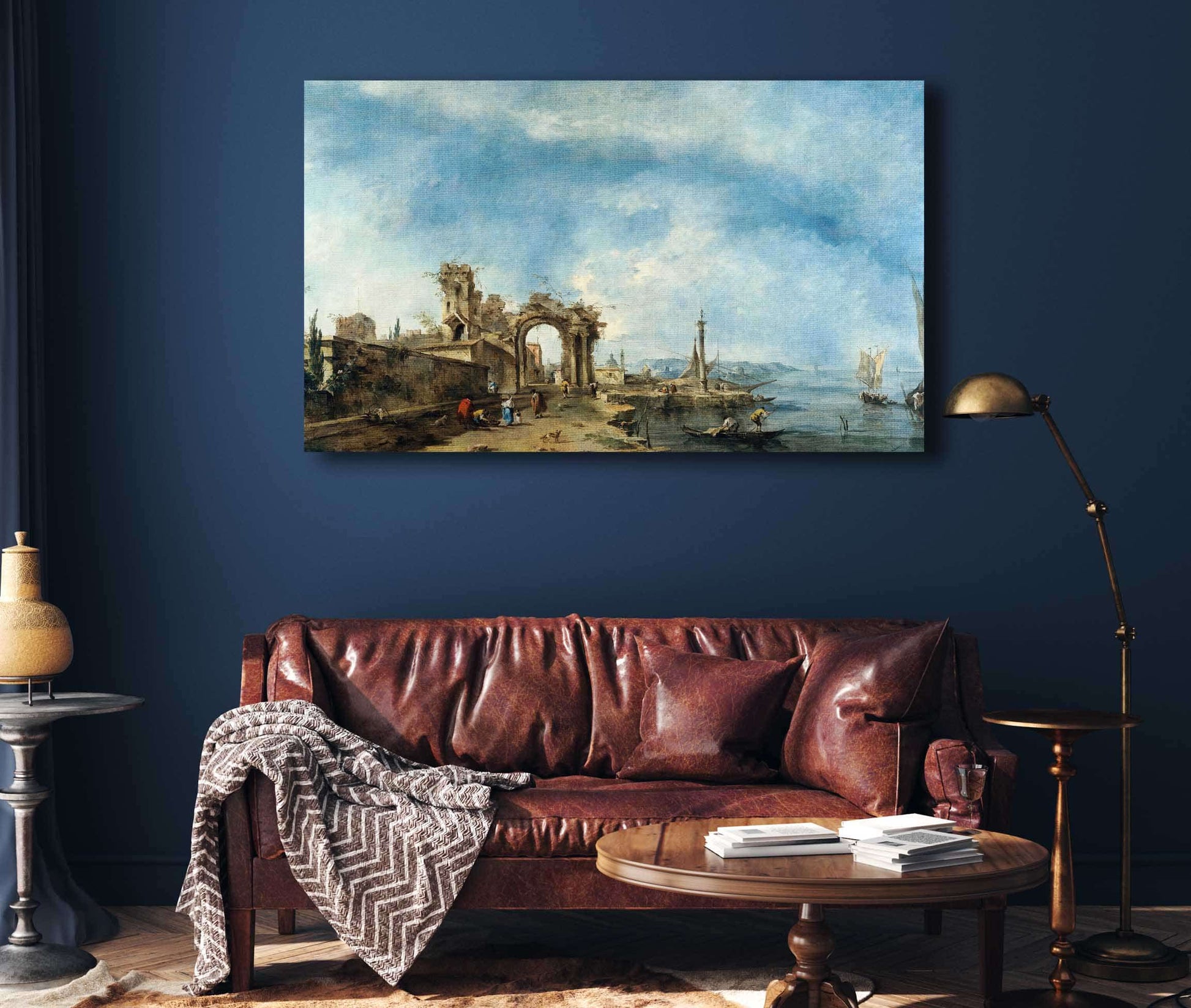 Fantastic Landscape by Francesco Guardi