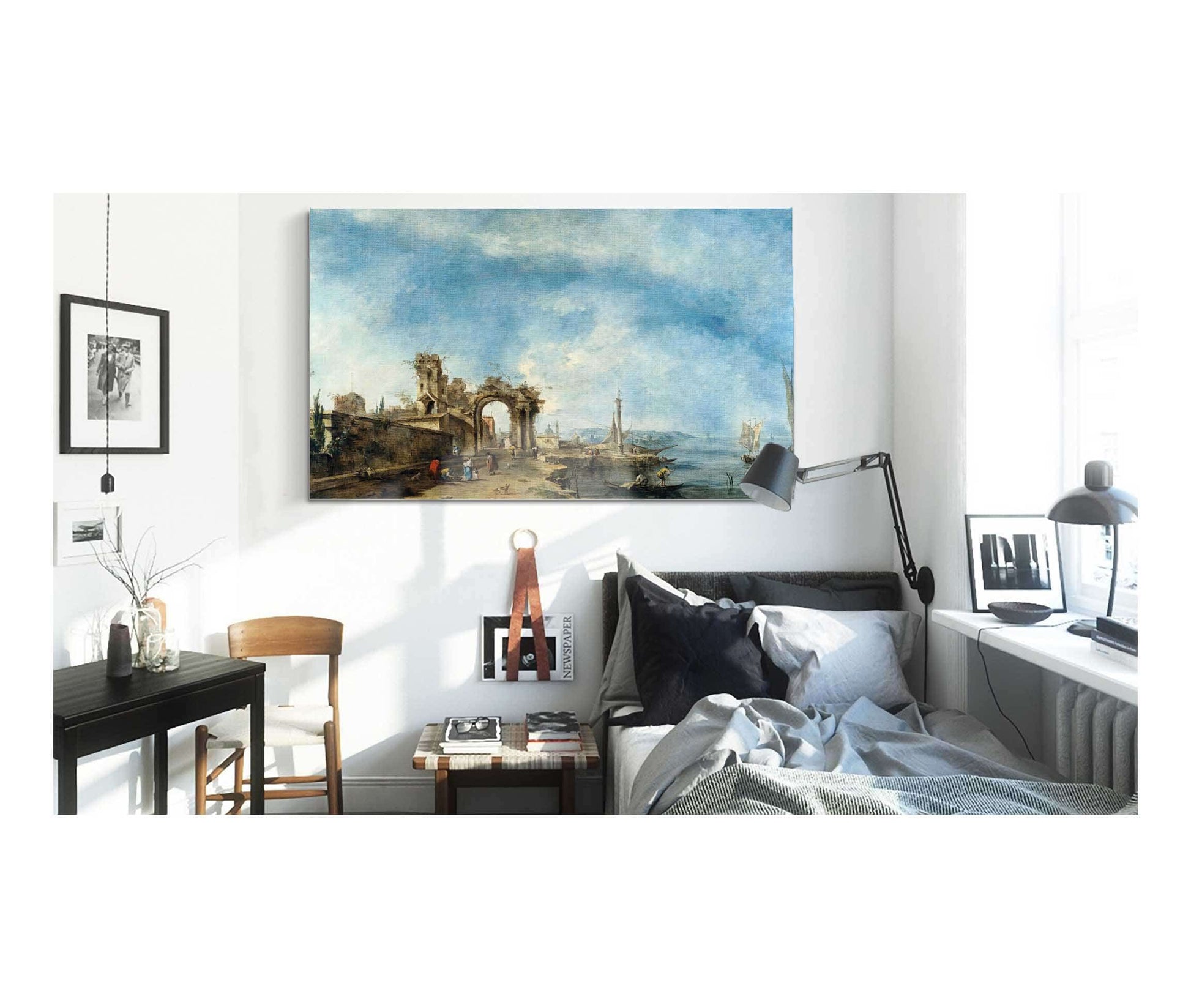 Fantastic Landscape by Francesco Guardi