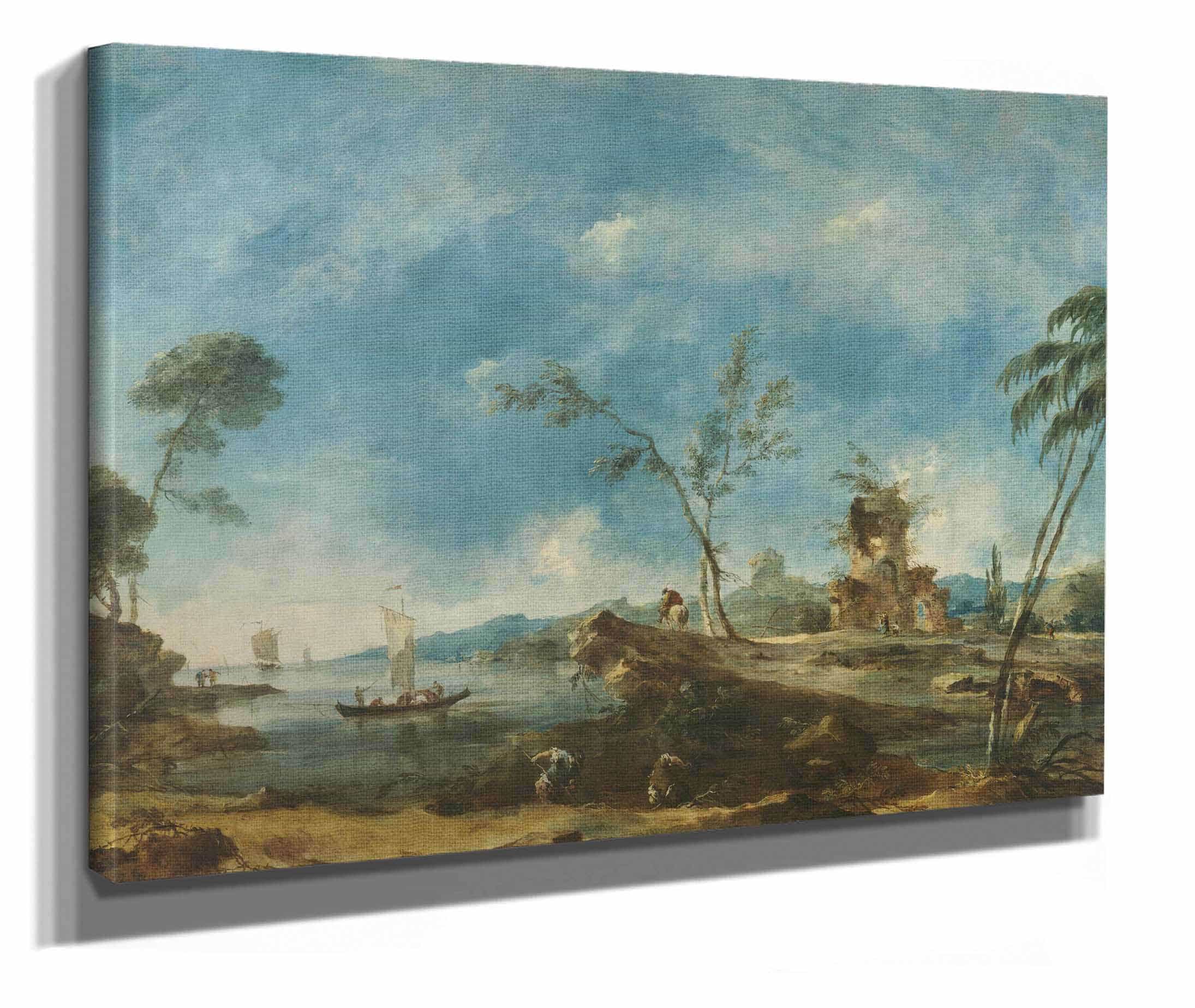 Fantastic Landscape by Francesco Guardi