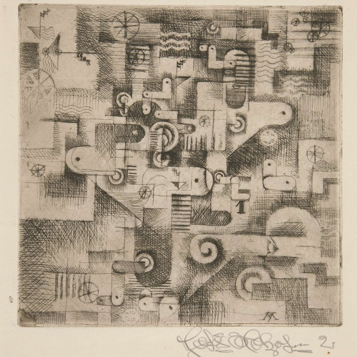 Far Feeler by Johannes Molzahn