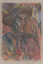 Farmer With A Pipe by Arnold Peter Weisz Kubincan