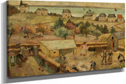 Farmhouse In Keranquernat by Tadeusz Makowski