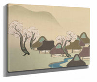 Farming Village In Spring Harudenka by Kamisaka Sekka